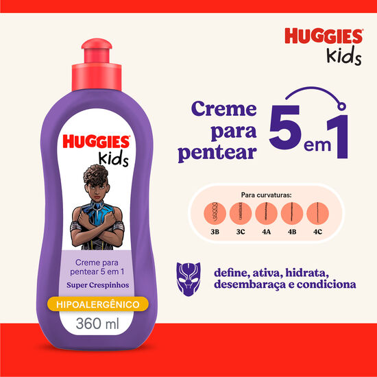 Creme de Pentear Huggies Kids Crespinhos 360ml